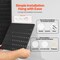 Wall Pegboard Organizer Set with Modular Storage Panels, 20 lbs Capacity per Panel, Customizable Tool and Accessory Storage System for Home